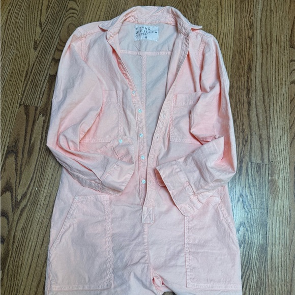 Frank & Eileen Peach Playsuit - Picture 4 of 4